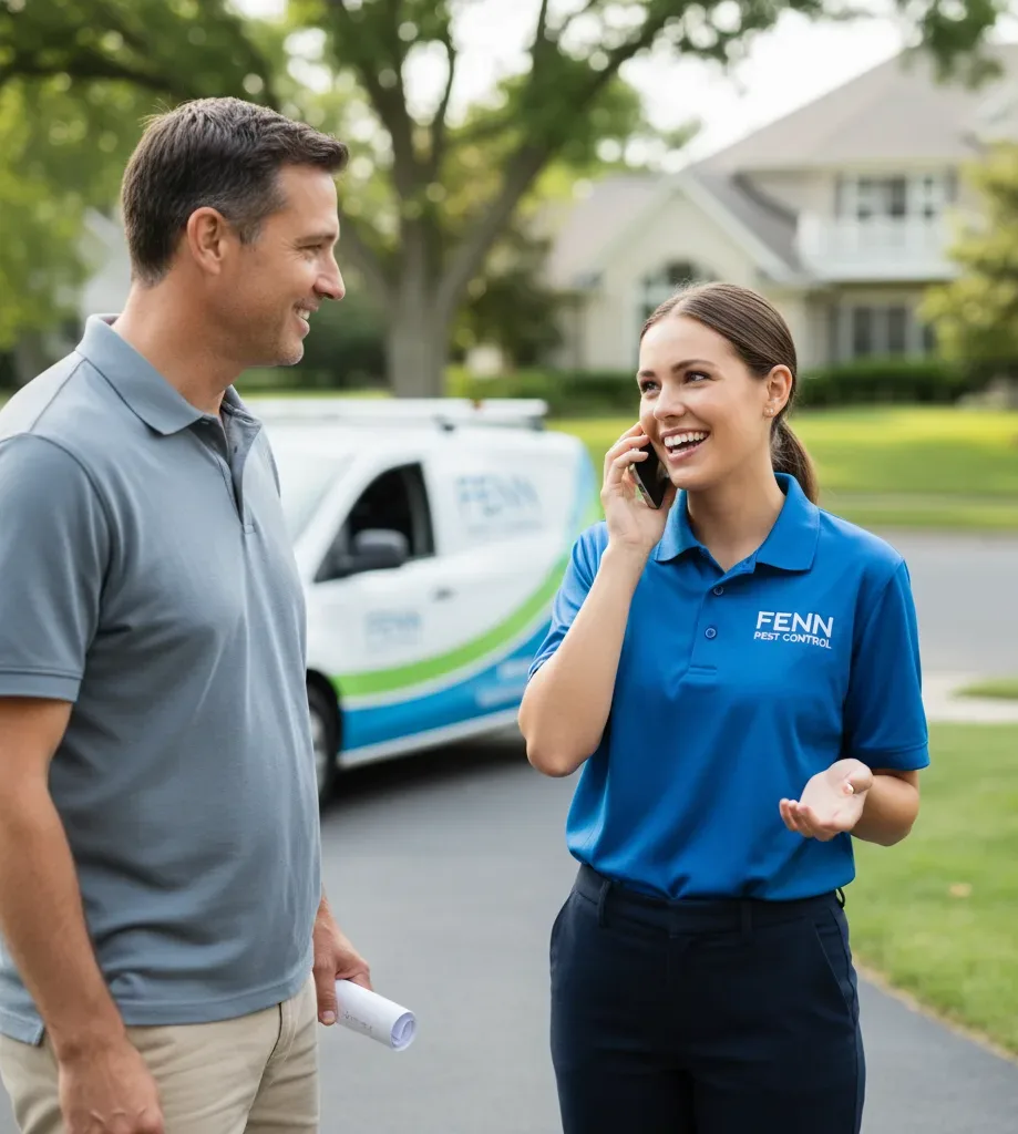 Fenn Pest Control customer support in Marion